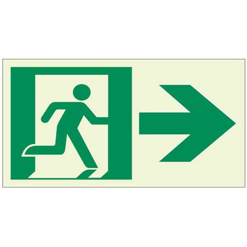 RA02012 Luminous Directional Exit Sign